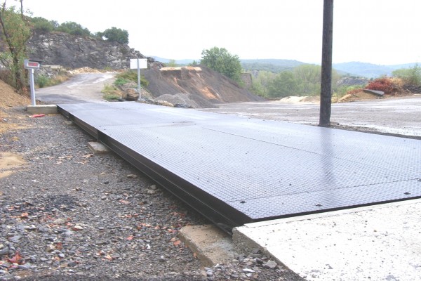 PONT BASCULE METALLIQUE PESAGE CAMION